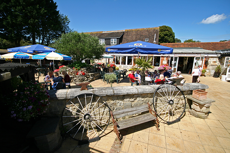 Arreton Barns courtyard