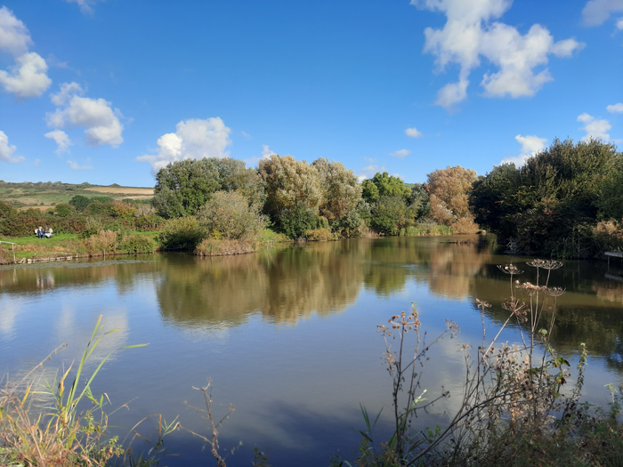 The Garlic Farm Pond