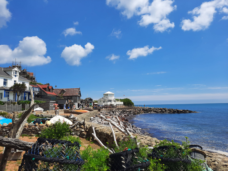 Steephill Cove beach