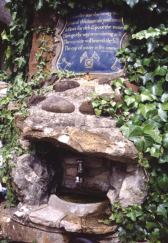 Water font in Shanklin